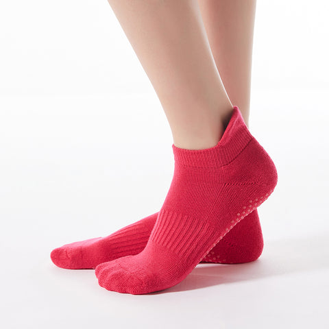 Custom Pilates Socks- Low Rise- Pull Feature