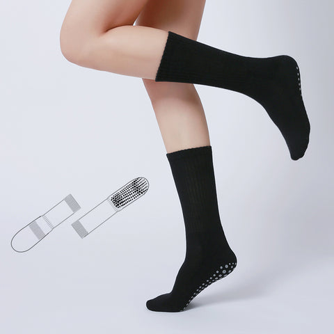 Custom Pilates Socks- Crew - Essential Pure