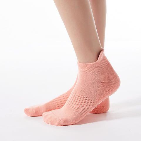 Custom Pilates Socks- Low Rise- Pull Feature